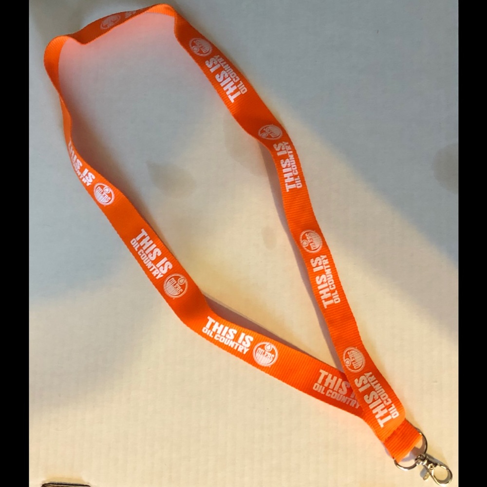 Edmonton Oilers ‘This Is Oil Country’ Lanyard